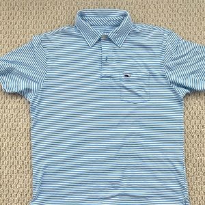 Vineyard Vines Striped Polo